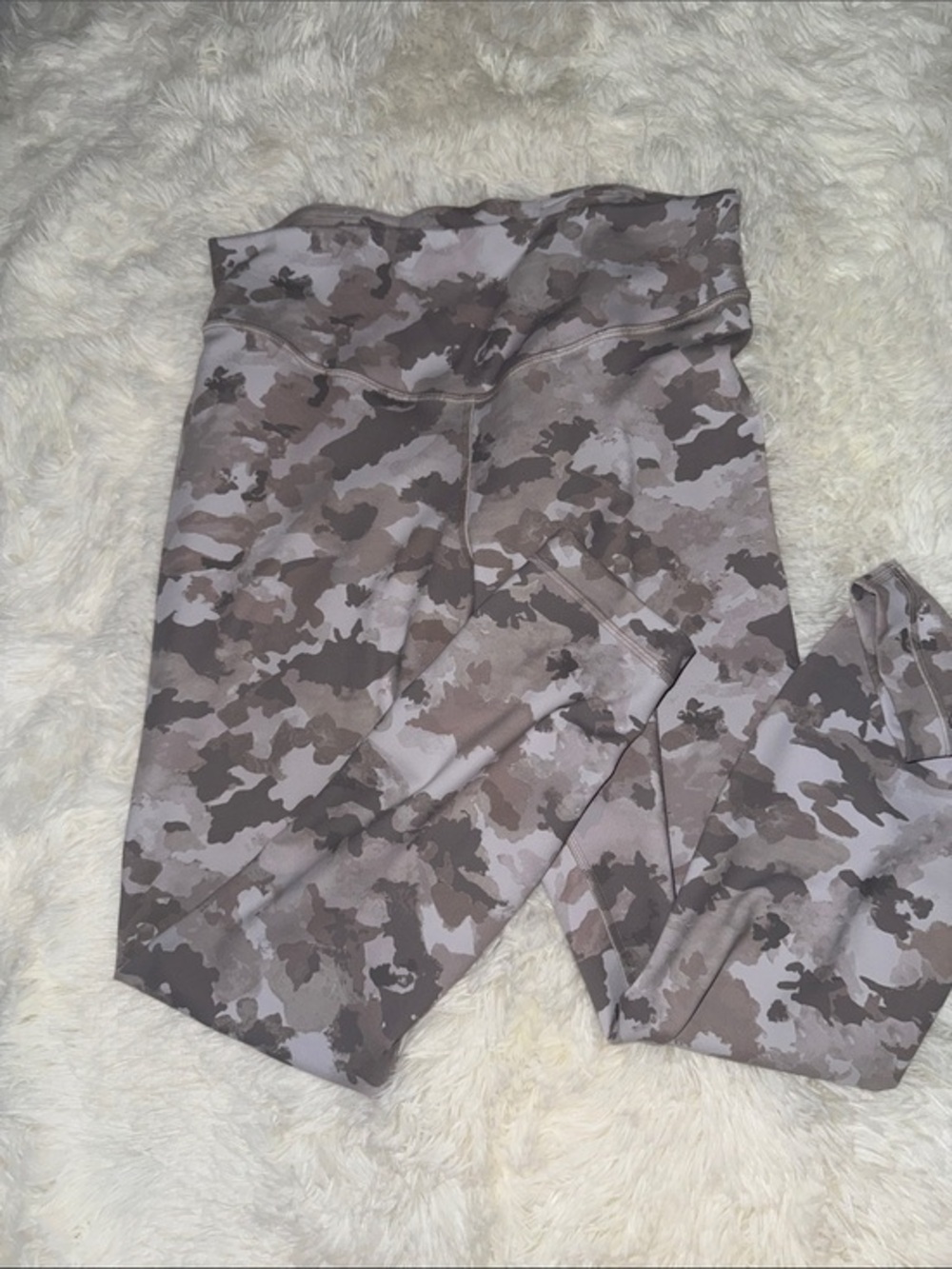 lululemon athletica Women's Camo Leggings - Taupe & Gray